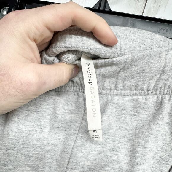 The Group Babaton Pants Women Size XS Heather Gray Pull On Casual Straight Pants - Picture 5 of 9